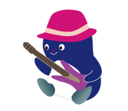 Daily life of a small stylish monster sticker #103582