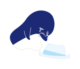 Daily life of a small stylish monster sticker #103583