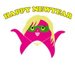 Daily life of a small stylish monster sticker #103590