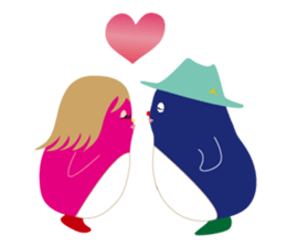 Daily life of a small stylish monster sticker #103591