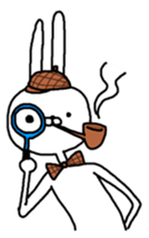 Rabbit life sticker #103639