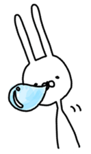 Rabbit life sticker #103642