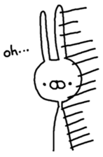 Rabbit life sticker #103643