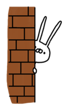 Rabbit life sticker #103647
