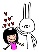 Rabbit life sticker #103662
