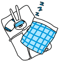 Rabbit life sticker #103670