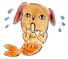 Mermaid and Friends sticker #104049