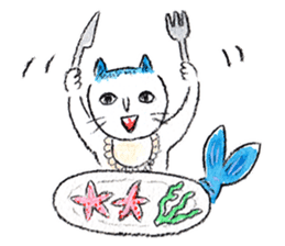 Mermaid and Friends sticker #104052