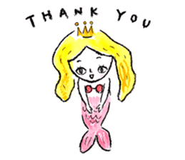 Mermaid and Friends sticker #104055