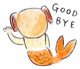 Mermaid and Friends sticker #104056