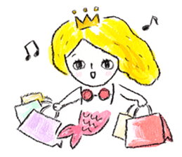 Mermaid and Friends sticker #104058