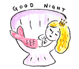 Mermaid and Friends sticker #104060