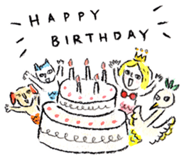 Mermaid and Friends sticker #104062