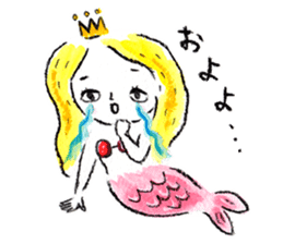 Mermaid and Friends sticker #104072