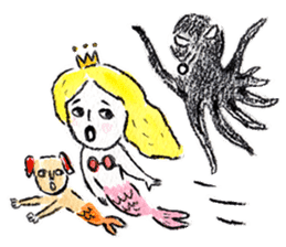 Mermaid and Friends sticker #104073