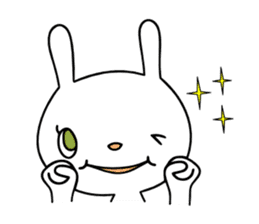 Relaxedly Rabbit sticker #104279