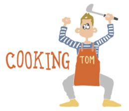 I am TOM sticker #104520