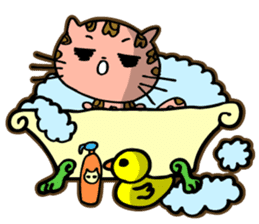 Miss. Leopard Cat sticker #104660