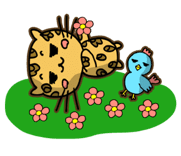 Miss. Leopard Cat sticker #104664