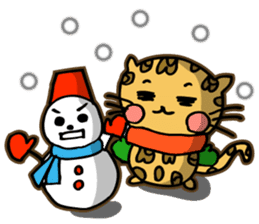 Miss. Leopard Cat sticker #104668