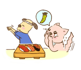 What is today's meal? sticker #104877