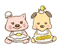 What is today's meal? sticker #104897