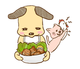 What is today's meal? sticker #104903