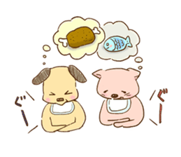 What is today's meal? sticker #104914