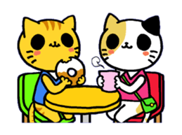 Ayachan-Nekochan sticker #105394