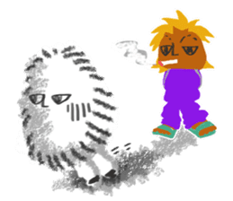 Hairy Takashi-kun sticker #105534