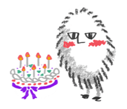 Hairy Takashi-kun sticker #105544