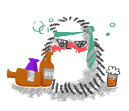 Hairy Takashi-kun sticker #105550