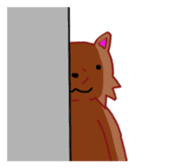 Impudent Animal sticker #106155