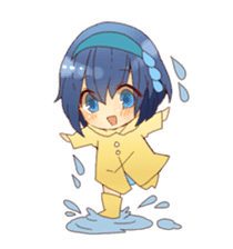 I can enjoy the season in Japan stamp sticker #107006