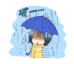 I can enjoy the season in Japan stamp sticker #107015