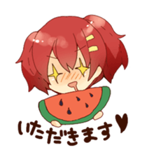 I can enjoy the season in Japan stamp sticker #107029