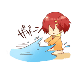 I can enjoy the season in Japan stamp sticker #107035