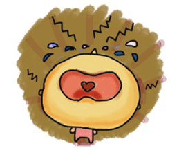 BIG HEAD BABY sticker #107359