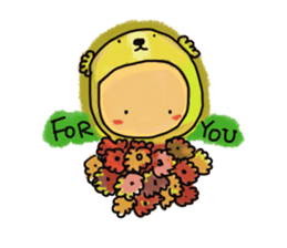 BIG HEAD BABY sticker #107361