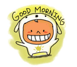 BIG HEAD BABY sticker #107379