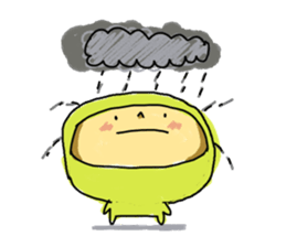 BIG HEAD BABY sticker #107382