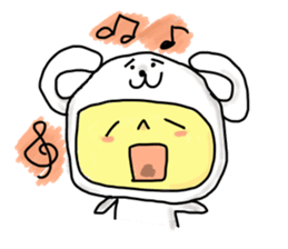 BIG HEAD BABY sticker #107385