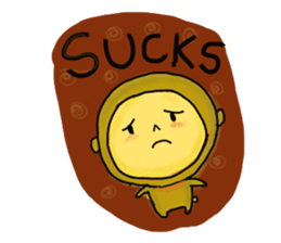 BIG HEAD BABY sticker #107388