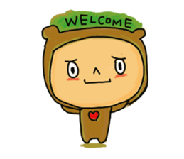 BIG HEAD BABY sticker #107393