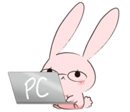 PinkyRabbit sticker #107797