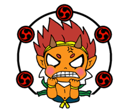 Japanese myths sticker #107869