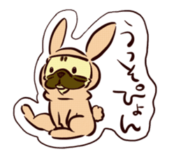 PUG sticker #108576