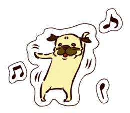 PUG sticker #108593