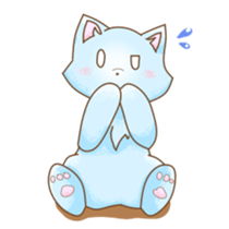 Light of the wolf dog sticker #108722