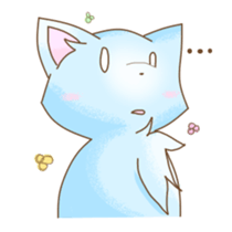 Light of the wolf dog sticker #108725